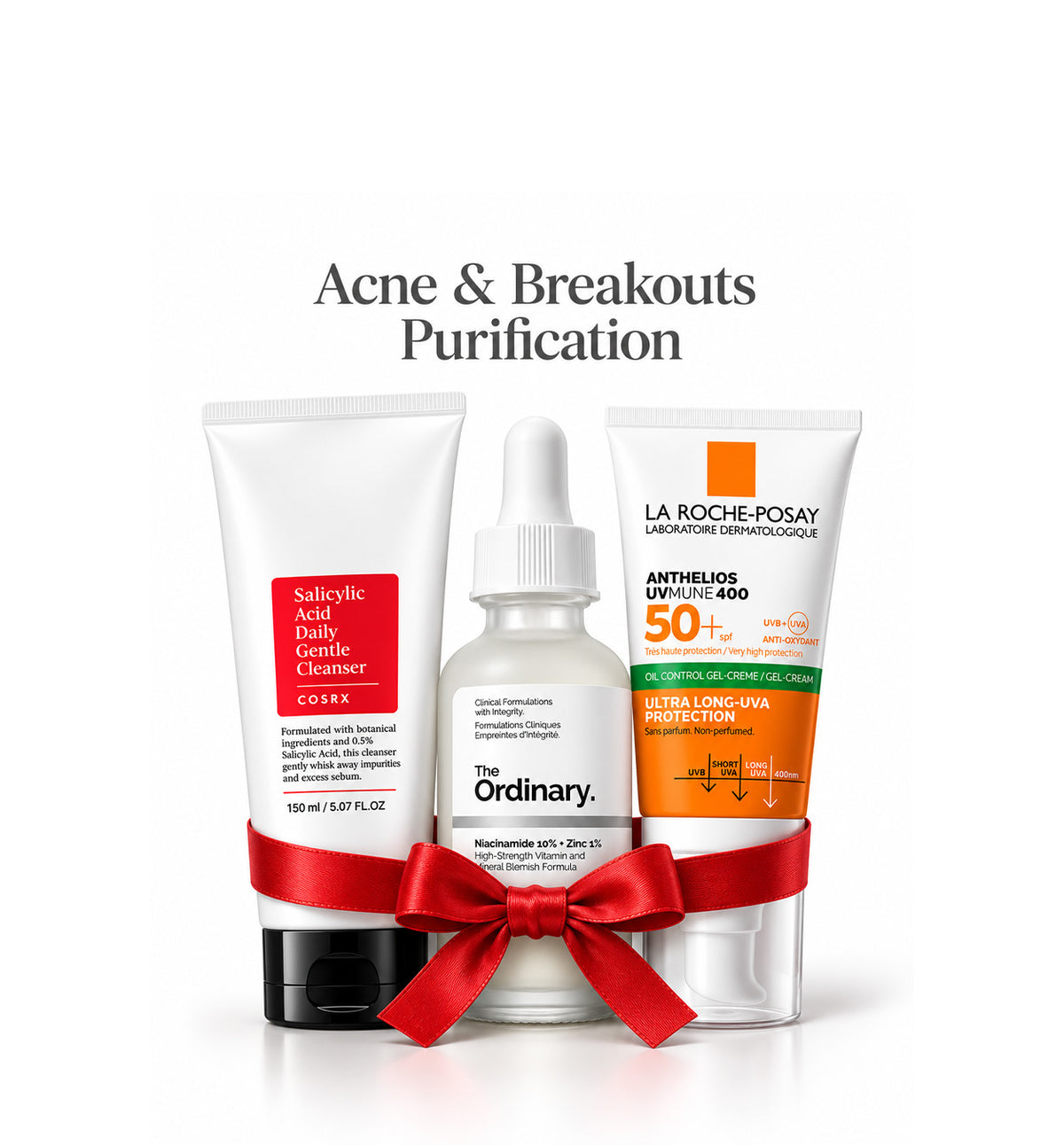 Acne & Breakouts Purification Routine Set