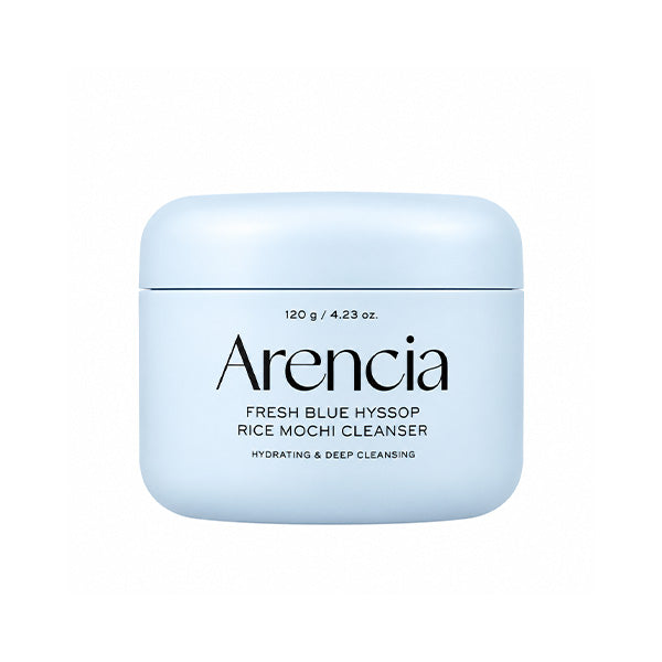 Arencia Fresh Blue Hyssop Rice Mochi Cleanser 120g