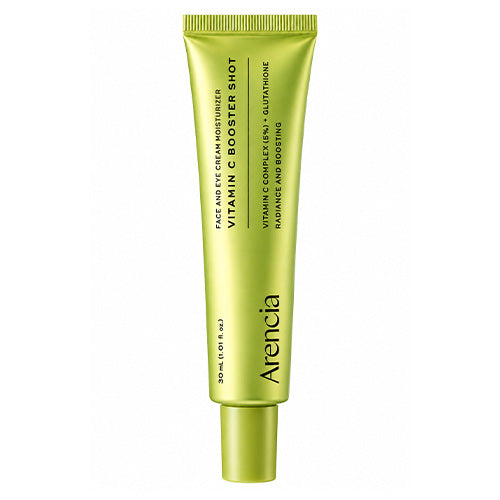 Arencia Vitamin C Booster Shot Face & Eye Cream 30ml | Brightening Moisturizer