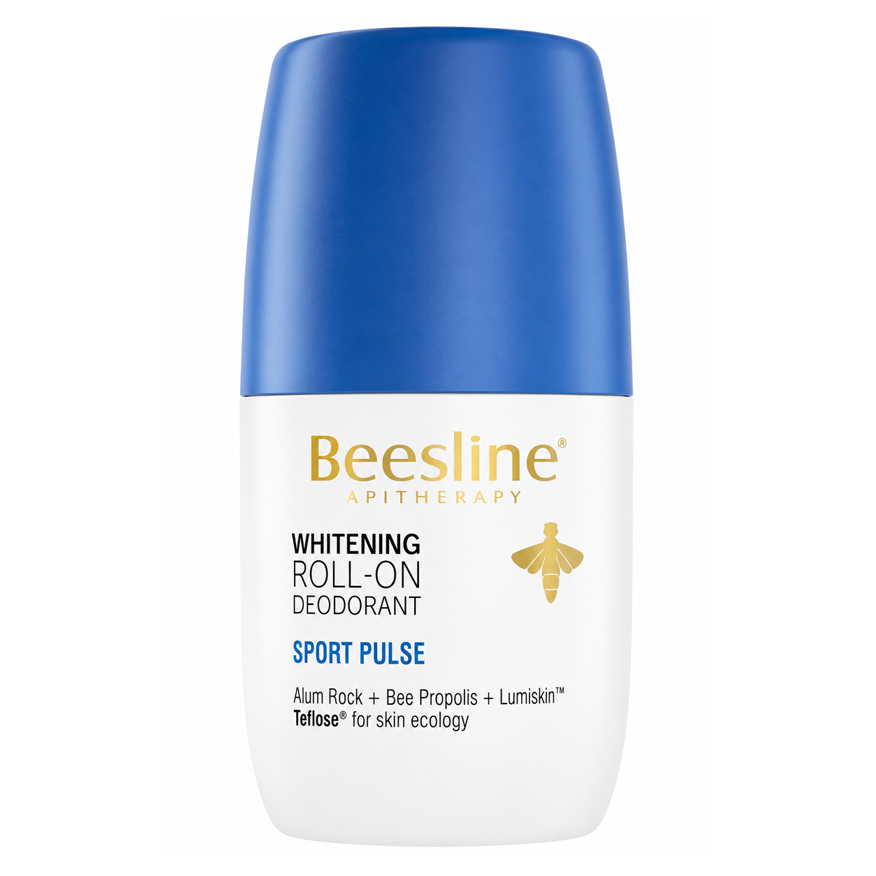 Beesline Whitening Roll-On Deodorant Sport Pulse 48h Protection (50ml) – Brightening Antiperspirant