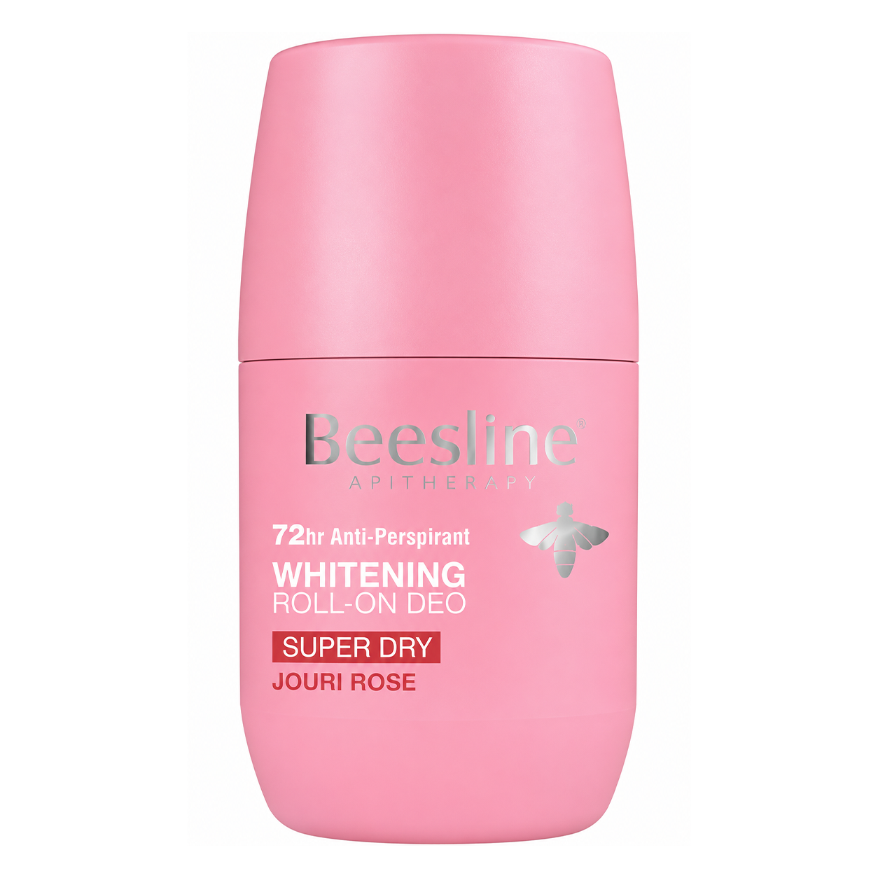 Beesline Whitening Roll-On Deodorant Super Dry Jouri Rose 72h Protection (50ml) – Maximum Dryness & Brightening