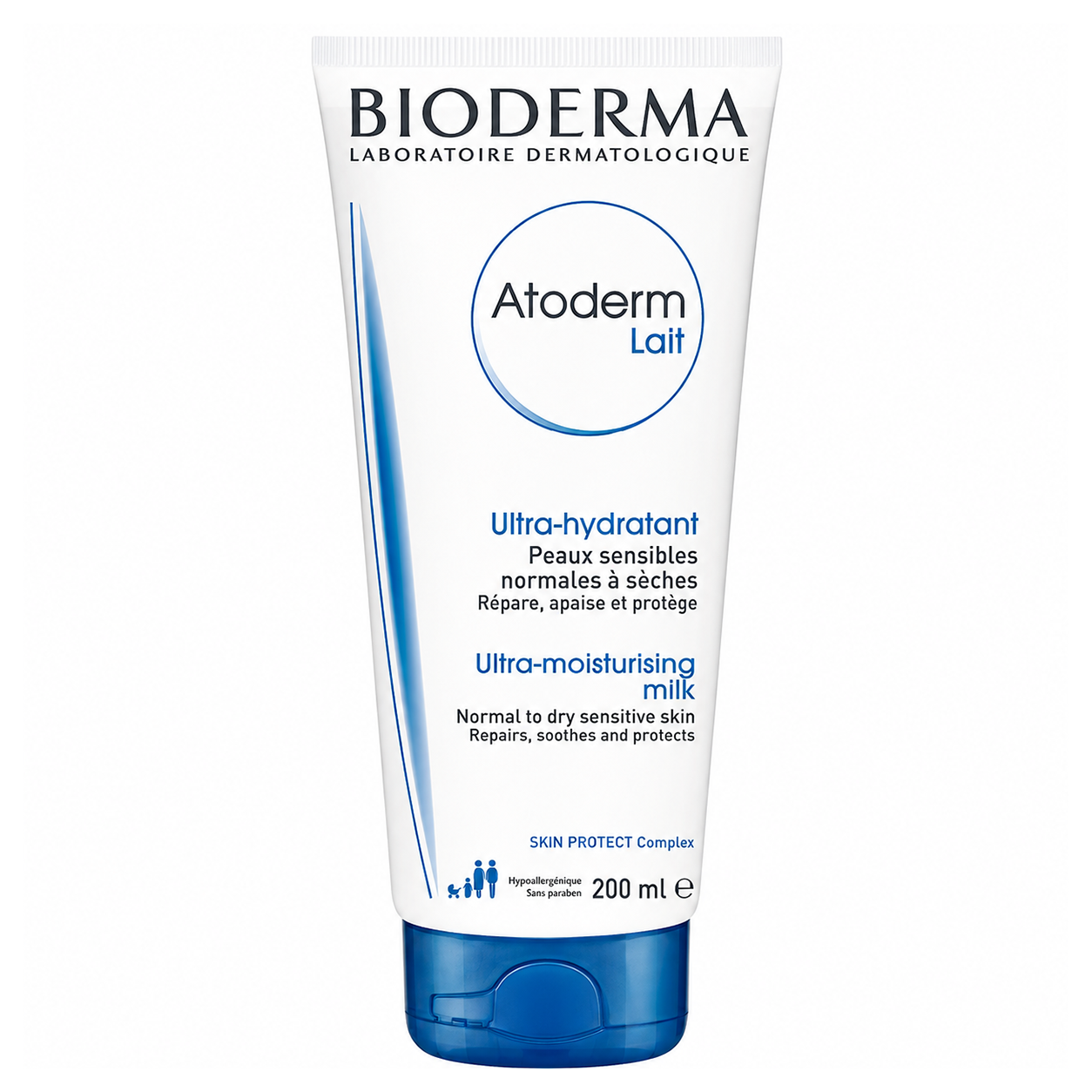 Bioderma Atoderm Lait Moisturising Milk (200ml) – Daily Body Lotion for Dry & Sensitive Skin