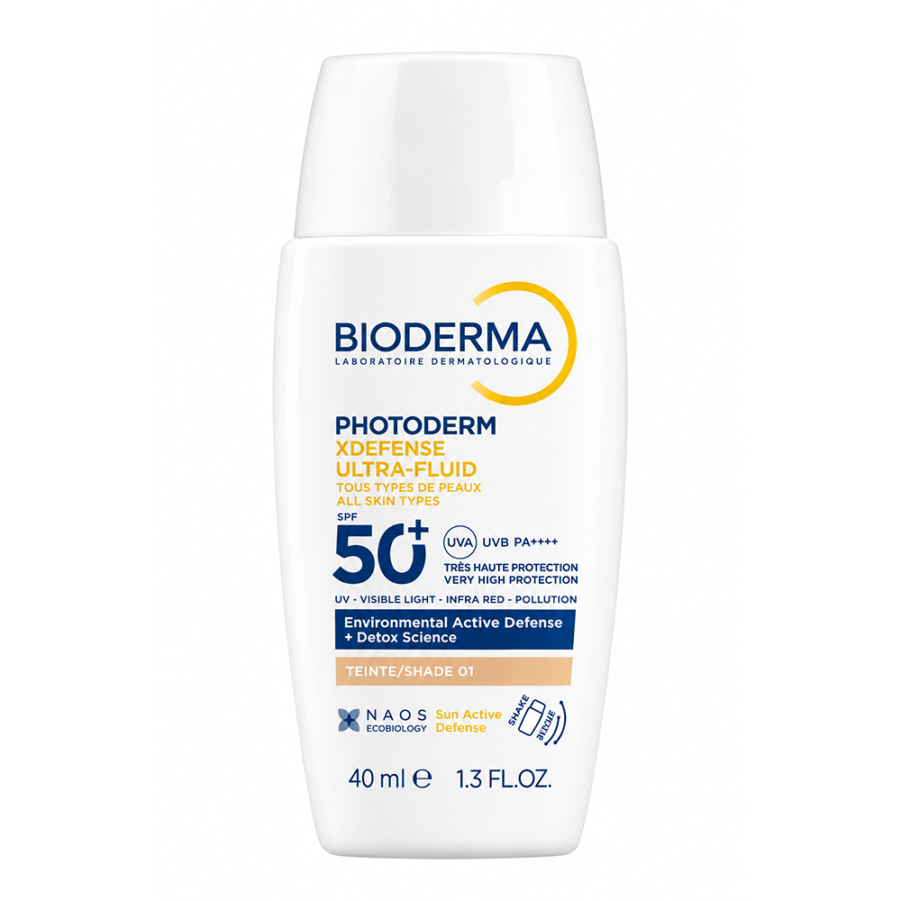 Bioderma Photoderm XDefense Ultra-Fluid SPF50+ Tinted (Shade 01) - 40 ml