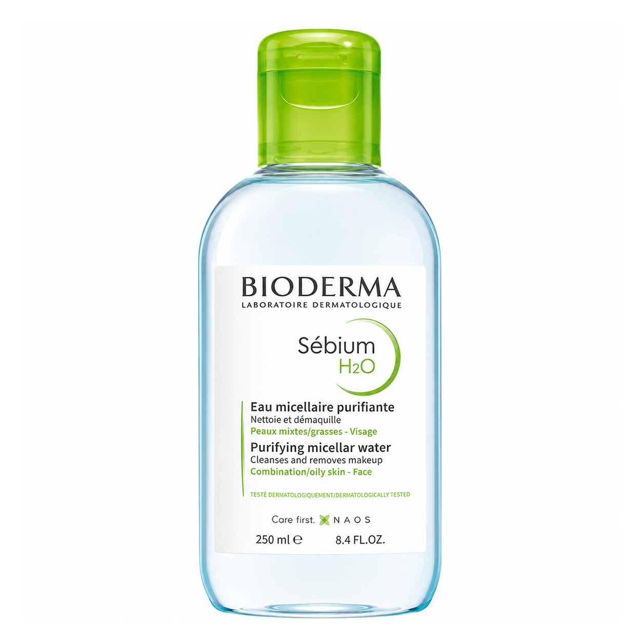 Bioderma Sébium H2O Micellar Water (250ml) – Purifying Cleanser for Oily & Combination Skin