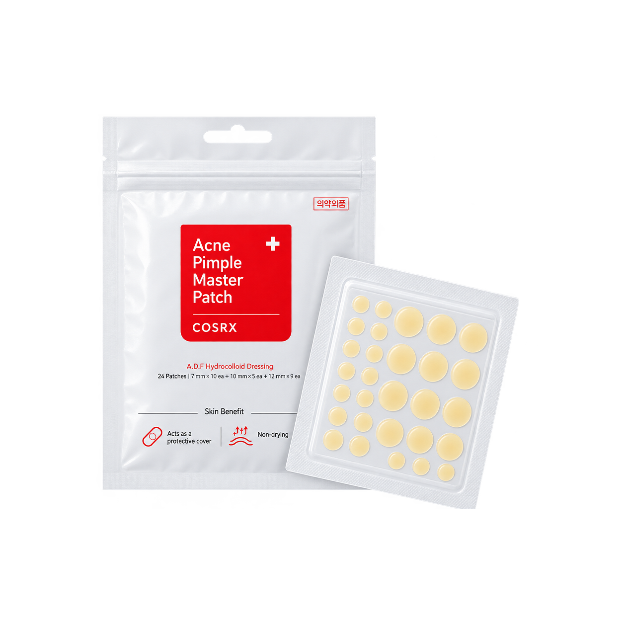 COSRX Acne Pimple Master Patch – Hydrocolloid Blemish & Spot Healing Patches