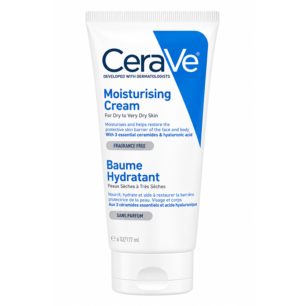 CeraVe Moisturising Cream For Dry to Very Dry Skin - 177 ml