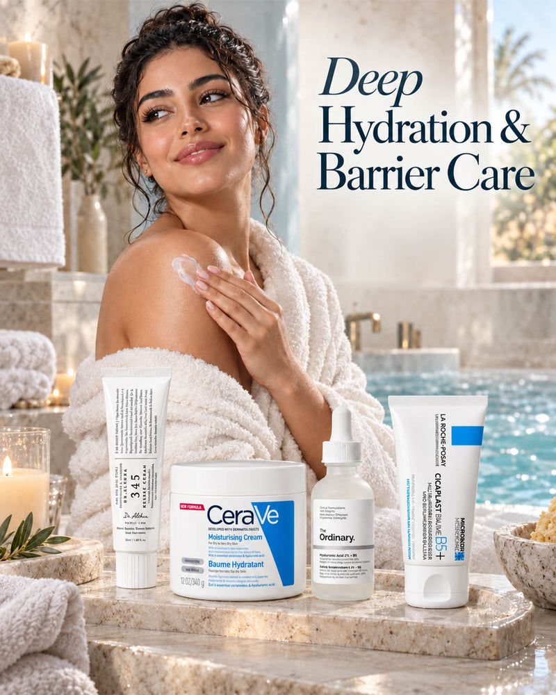 Dry & Dehydrated Skin | Deep Hydration & Barrier Care