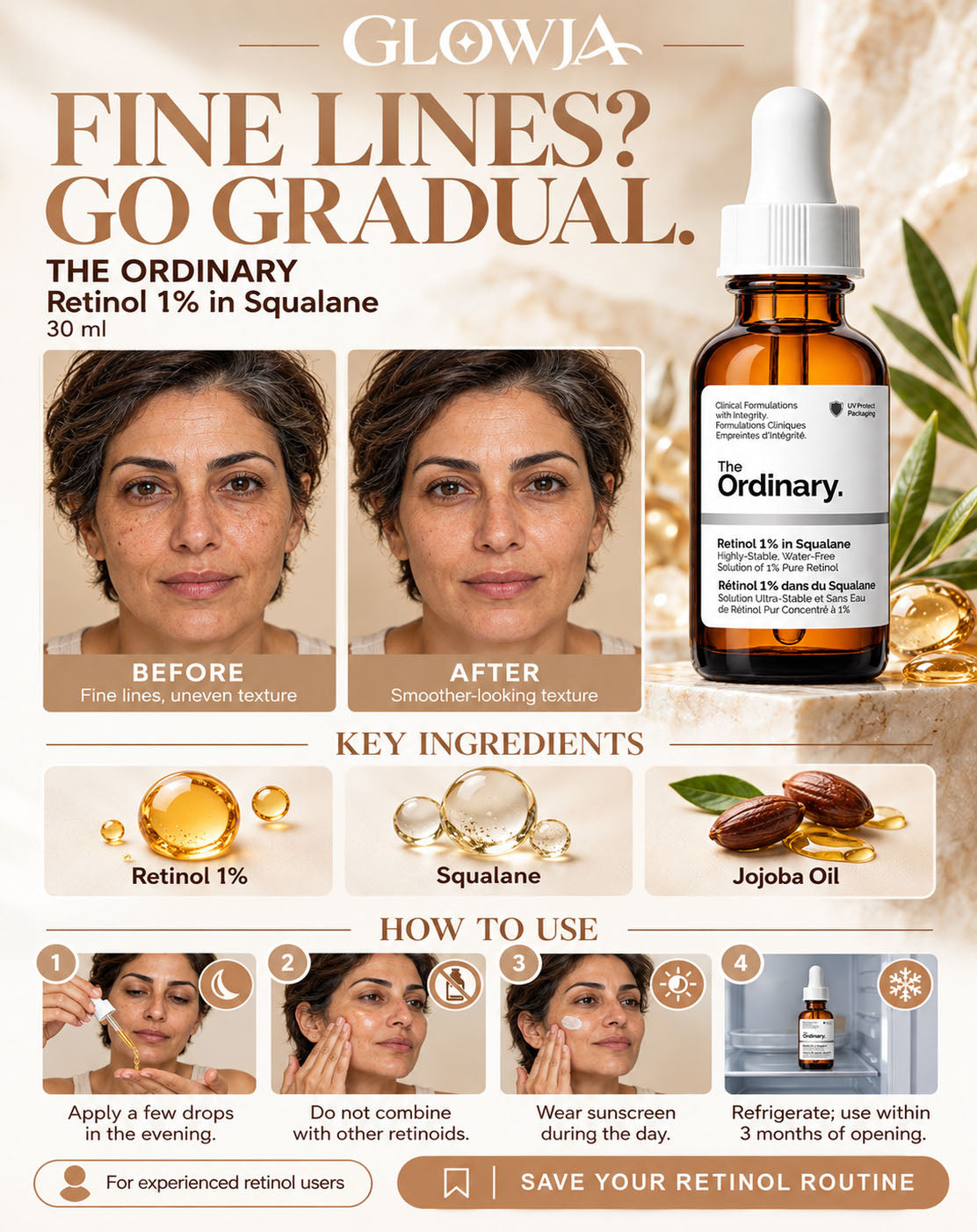 The Ordinary Retinol 1% in Squalane serum - 30 ml