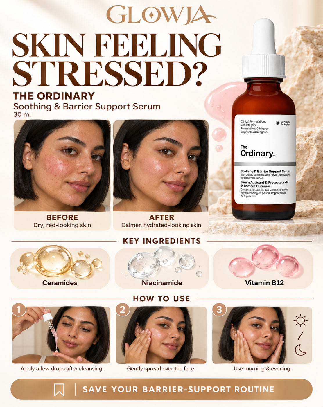 The Ordinary Soothing & Barrier Support Serum - 30 ml