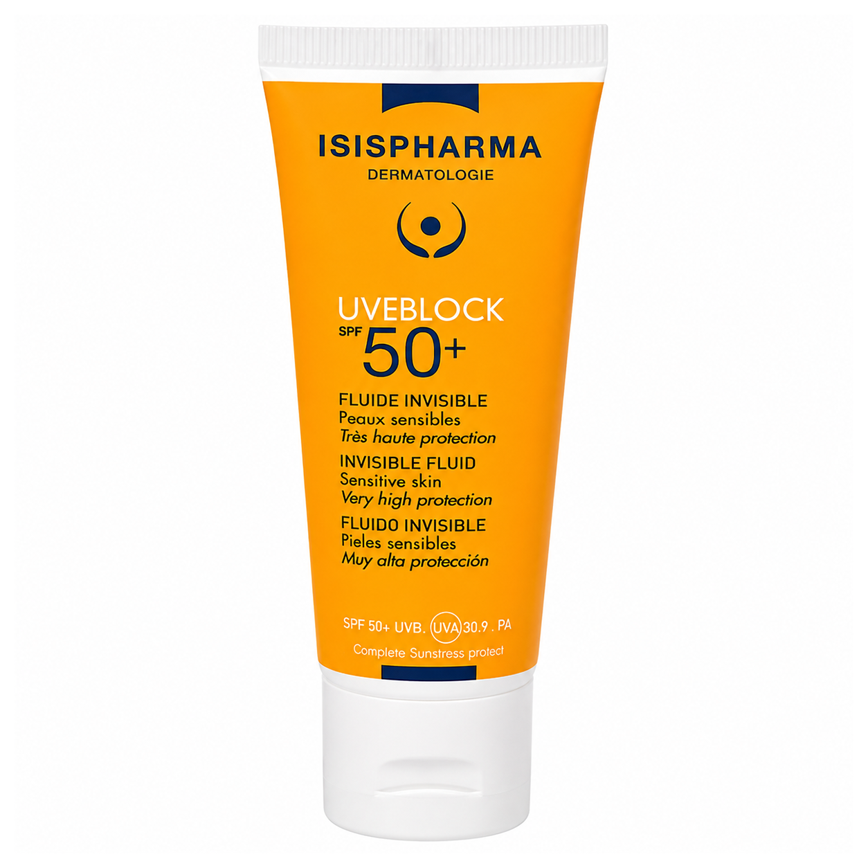 ISIS Pharma UVEBlock 50+ Invisible Fluid (40ml) – Ultra-Light Invisible Sunscreen