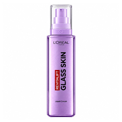 L'Oréal Paris Revitalift Filler Glass Skin Liquid Cream 50ml | Plumping & Radiant Moisturizer