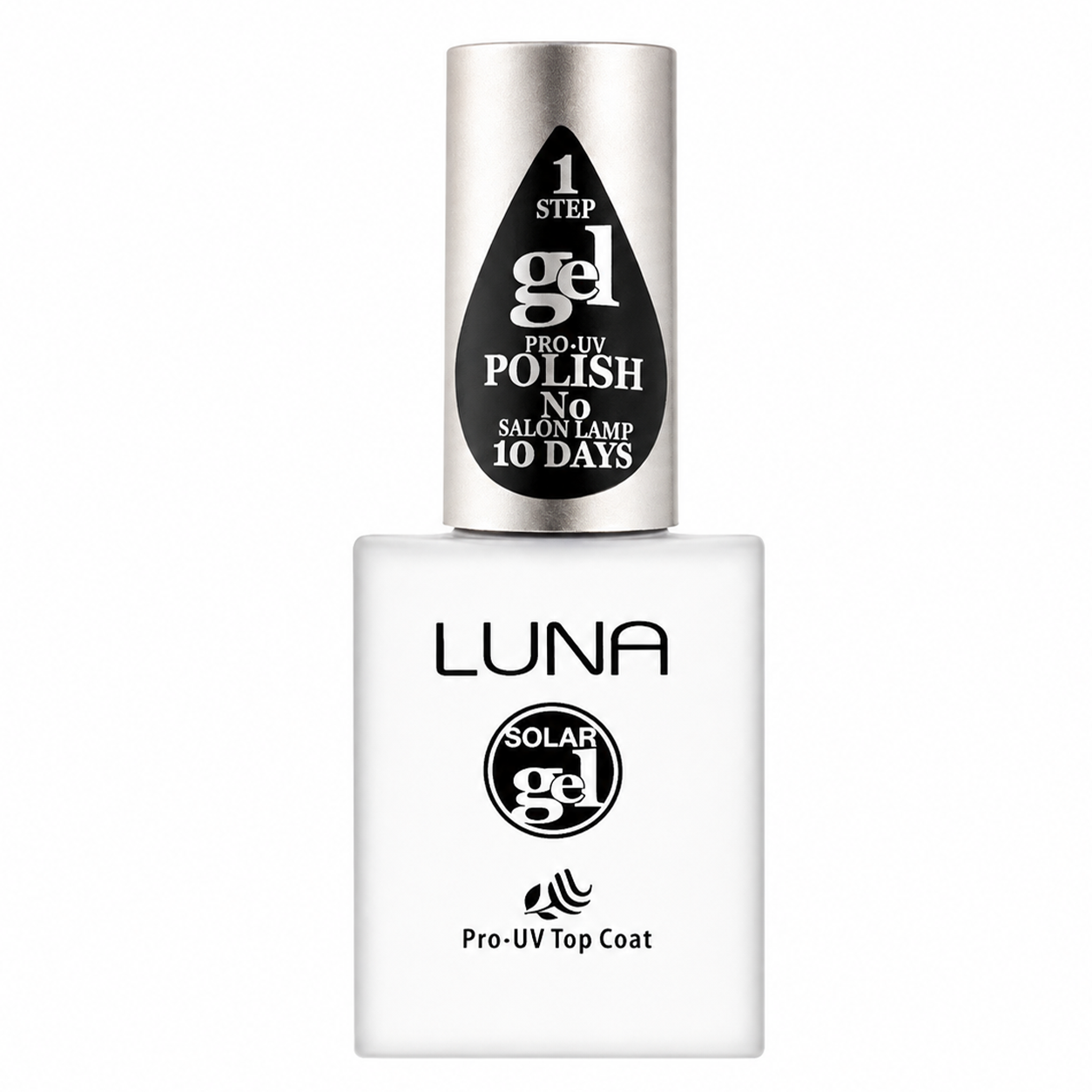 Luna Solar Gel Pro Up Top Coat (10ml) – High-Shine Gel Effect Nail Top Coat