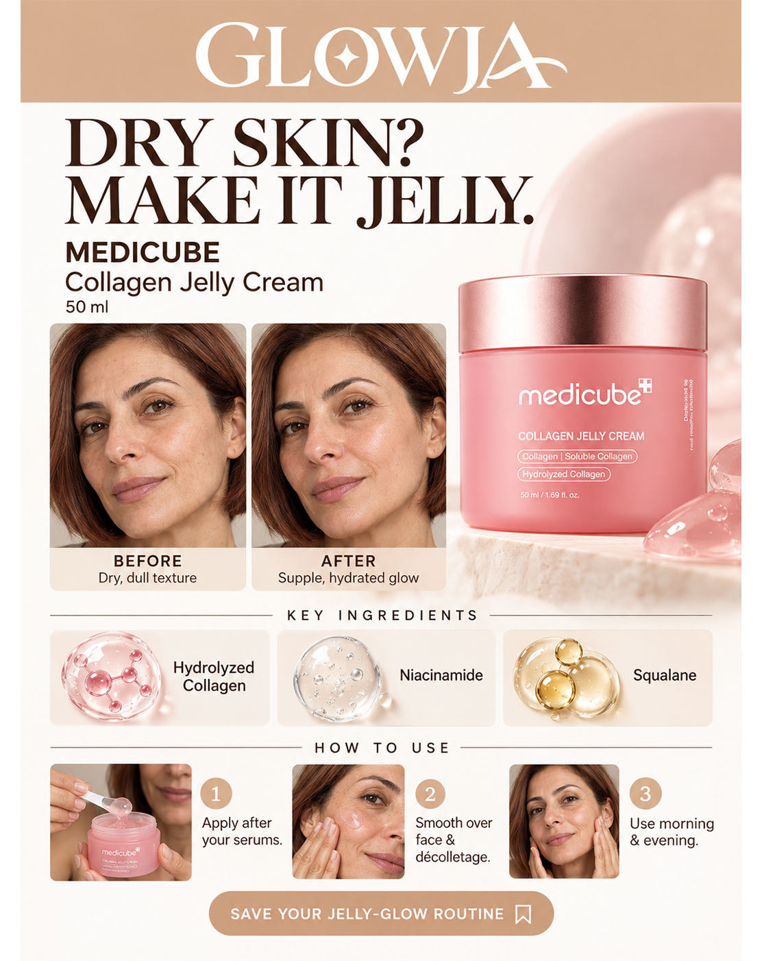 Medicube Collagen Jelly Cream - 50 ml