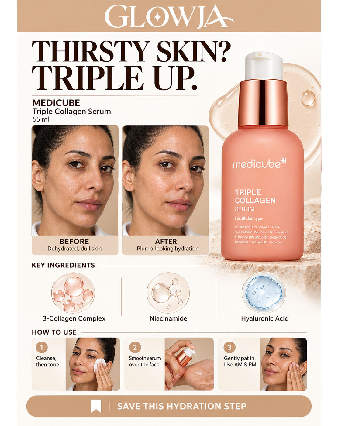 Medicube Triple Collagen Serum - 55 ml