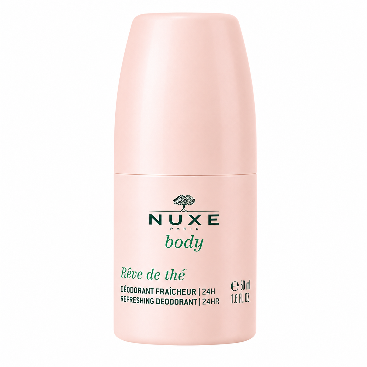 Nuxe Body Roll-On Rêve de Thé 50ml – Natural Aluminum-Free Long-Lasting Deodorant