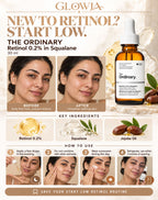 The Ordinary Retinol 0.2% in Squalane Serum (30ml) – Anti-Aging Facial Serum