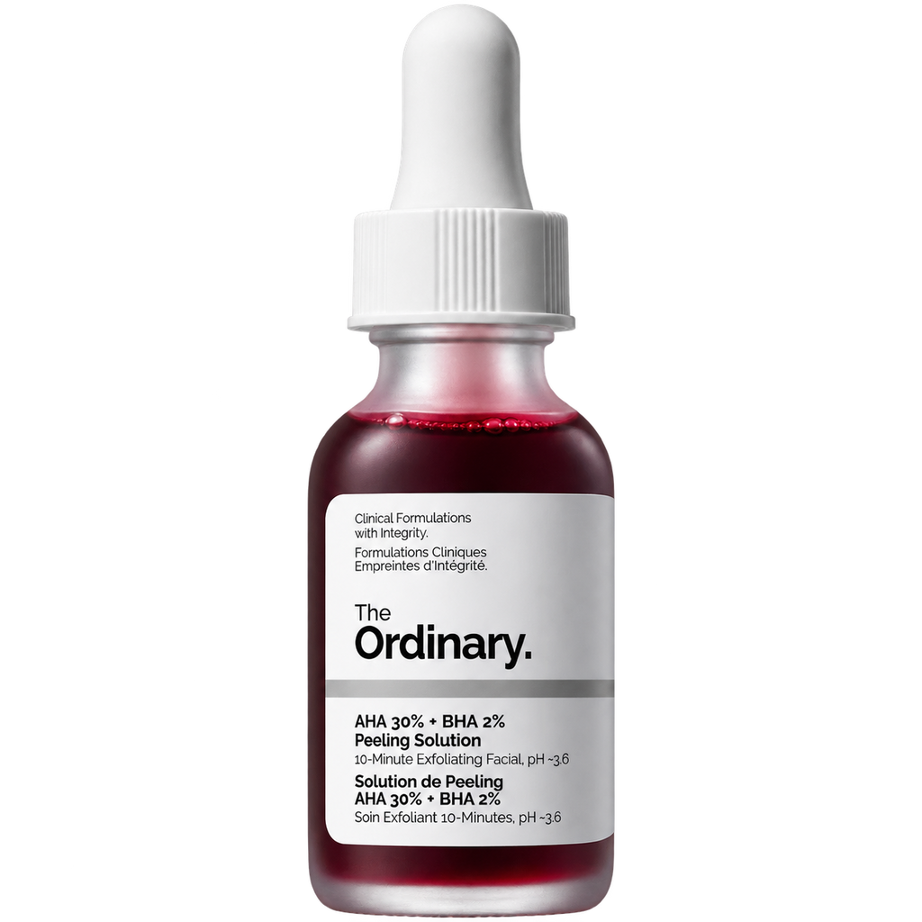 The Ordinary AHA 30% + BHA 2% Peeling Solution (30ml) – Chemical Exfoliant Facial Mask