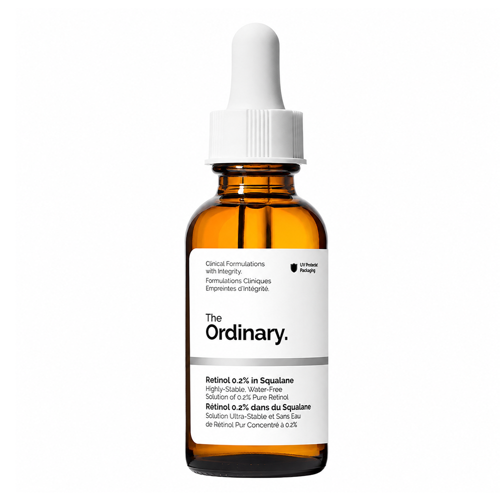 The Ordinary Retinol 0.2% in Squalane Serum (30ml) – Anti-Aging Facial Serum