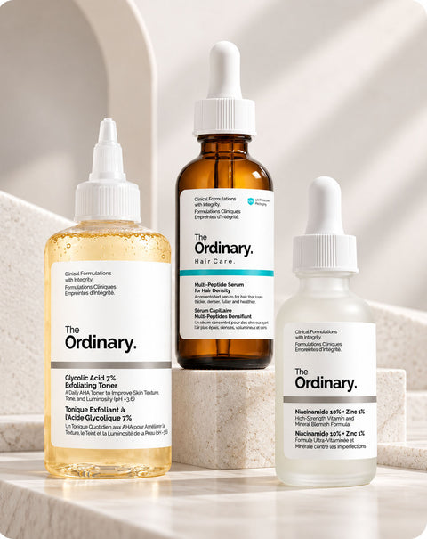 The Ordinary Skin and hair care