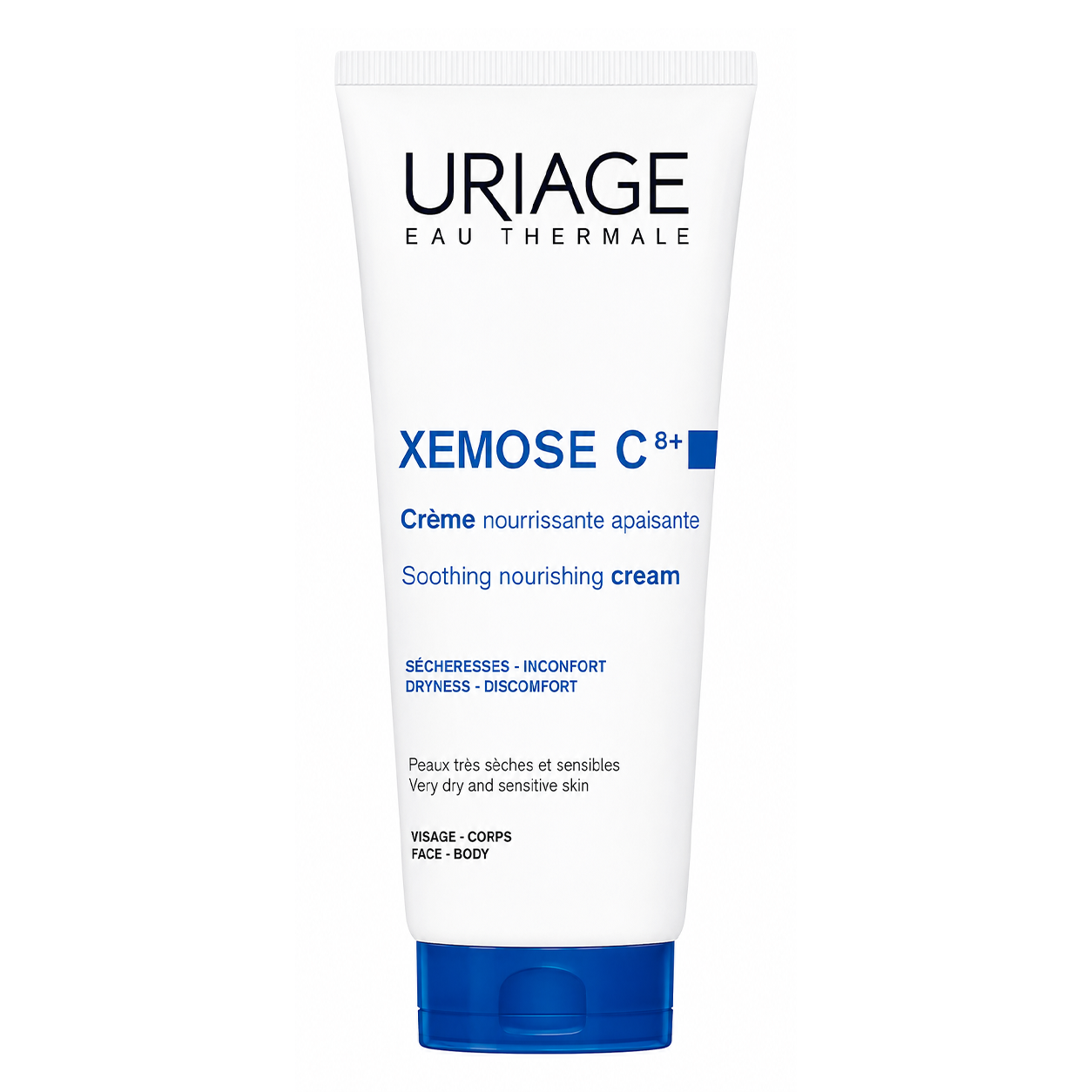 Uriage Xémose Lipid-Replenishing Anti-Irritation Cream (200ml) – Deep Body Moisturizer for Dry & Sensitive Skin