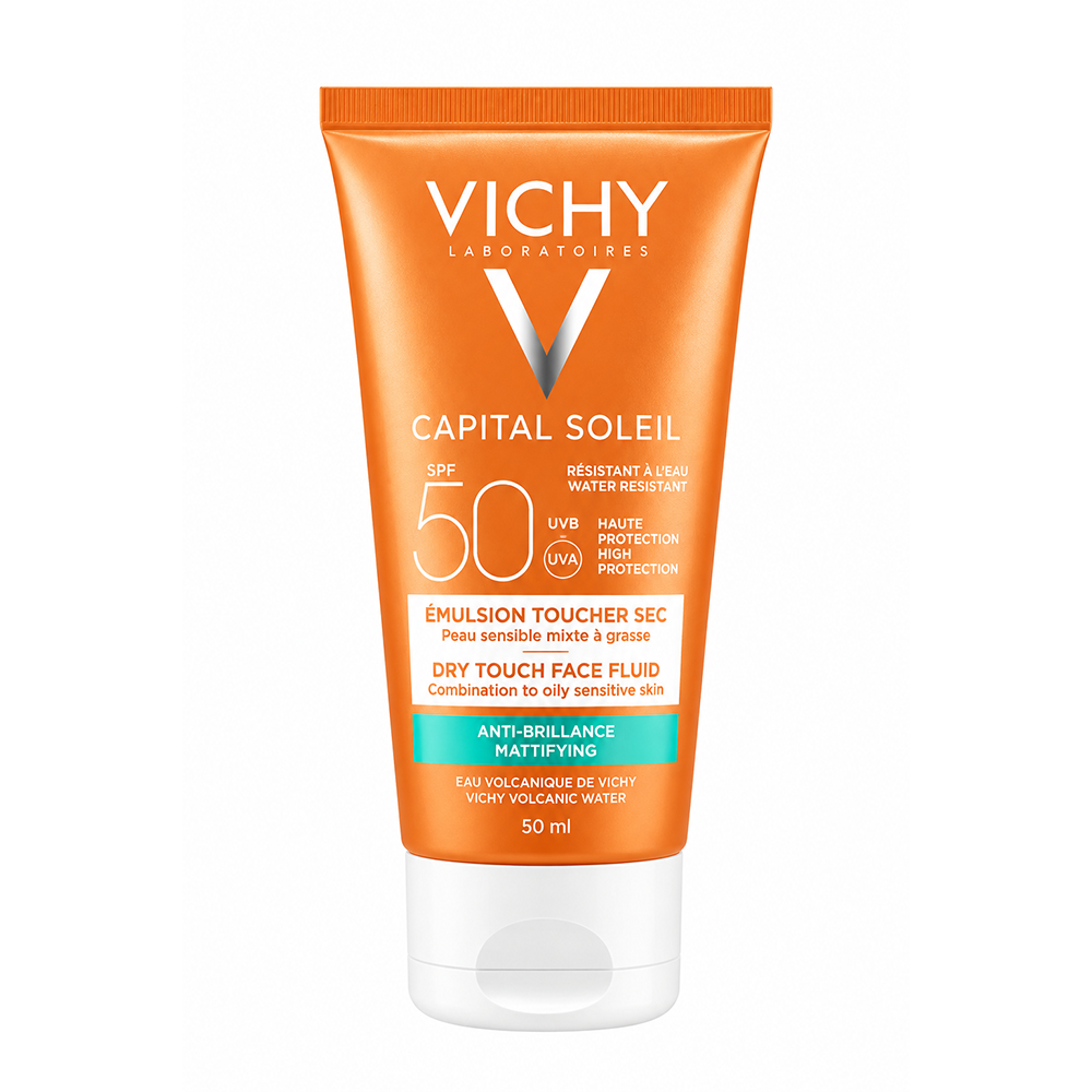 Vichy Capital Soleil Mattifying Dry Touch Face Fluid SPF50 - 50 ml